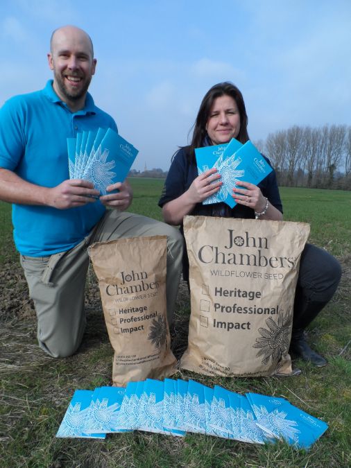 Second edition of the John Chambers Wildflower Seed Selector launched.