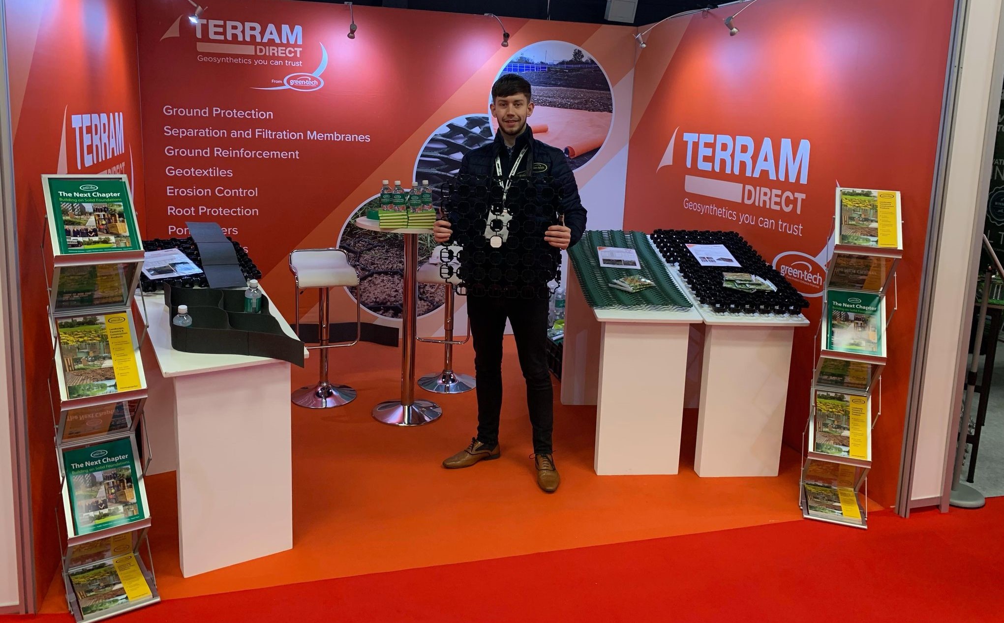 Green-tech launch Terram Bodpave 40 at BTME 2022