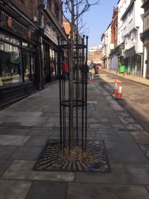 ​Green-tech and gt Specifier assist York City Council with urban landscaping in the town centre