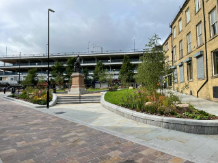 Green-tech helps Bradford Council create a network of rain gardens to reduce flooding