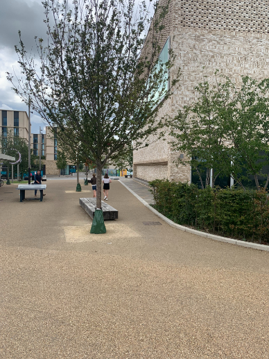 Green-tech supply landscaping materials for new sustainable-living neighbourhood in Cambridge