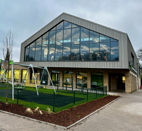 Green-tech provides soft landscaping materials for stunning new leisure facility