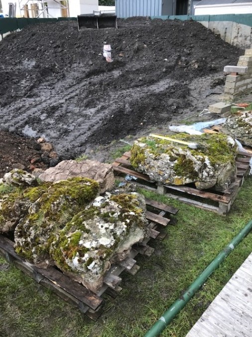 Green-tech provides safe passage from Yorkshire to RHS Chelsea for Welcome to Yorkshire show garden stone