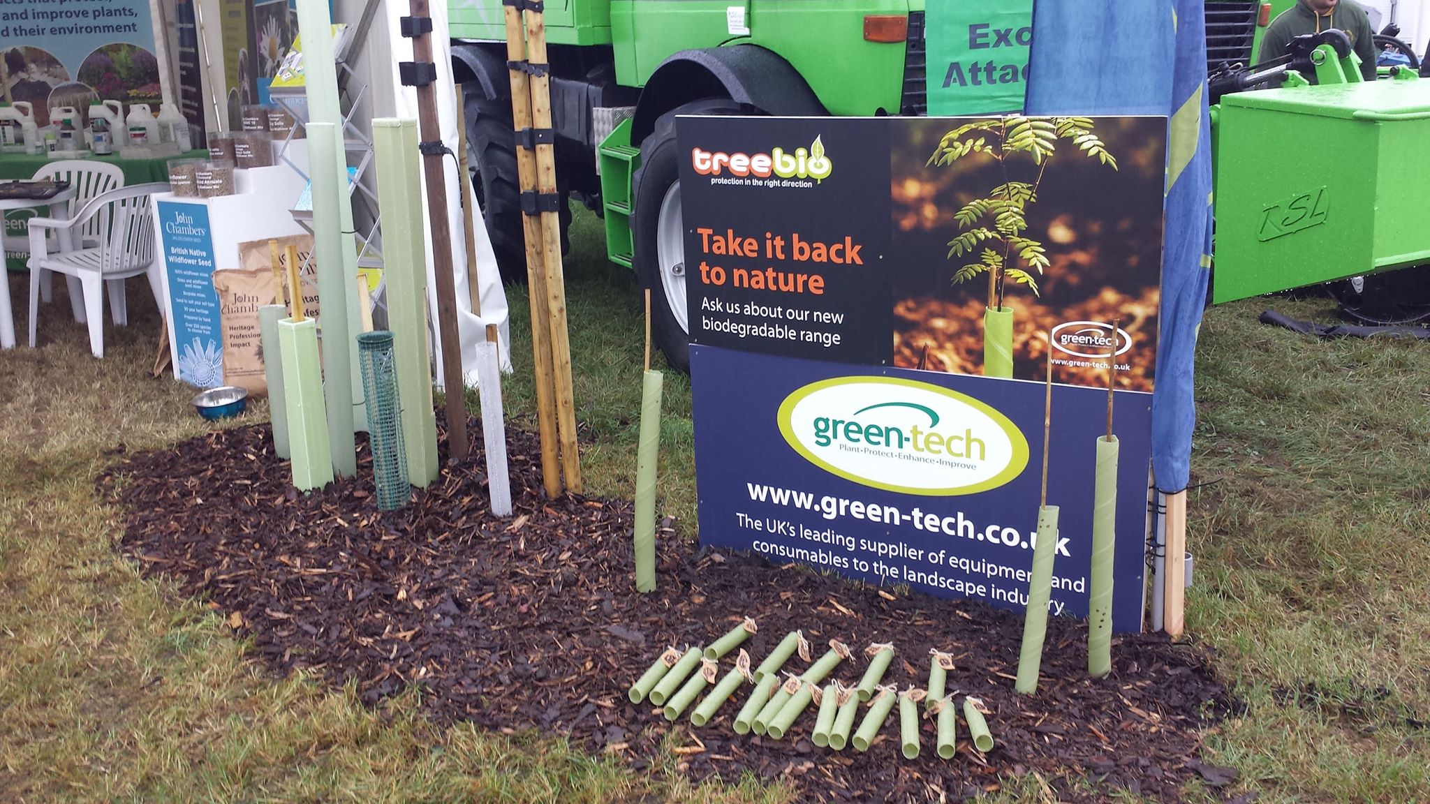 Green-tech launch new biodegradable tree range at APF 2018