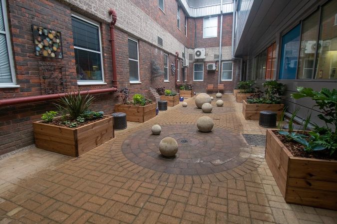 Green-tech donates substrate for the Newham Hospital tranquillity gardens as a thank you to NHS workers 