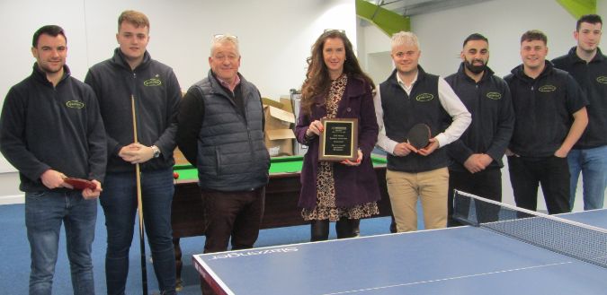 Green-tech wins Employer of the Year at ProLandscaper Business Awards 