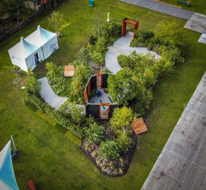 Green-tech Proud to Donate to Best Show Garden at RHS Tatton Flower show 2023.