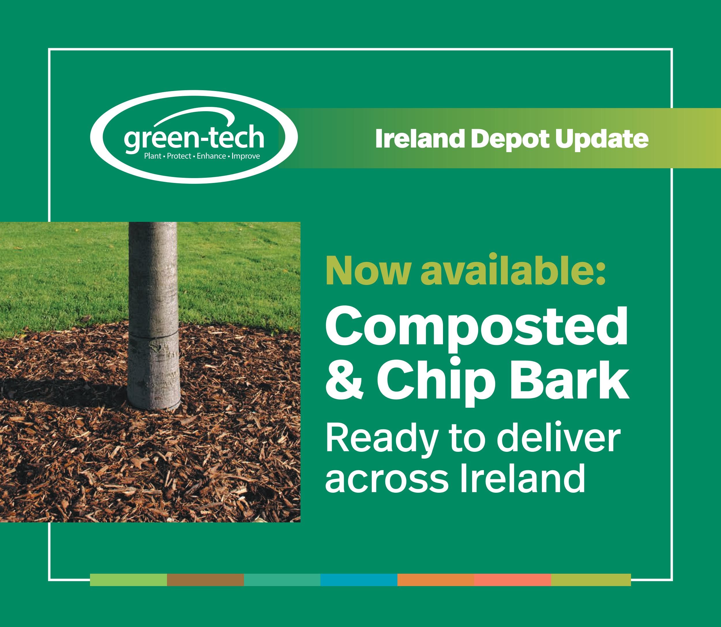 Green-tech’s Londonderry Depot Fully Stocked with Composted and Chip Bark 