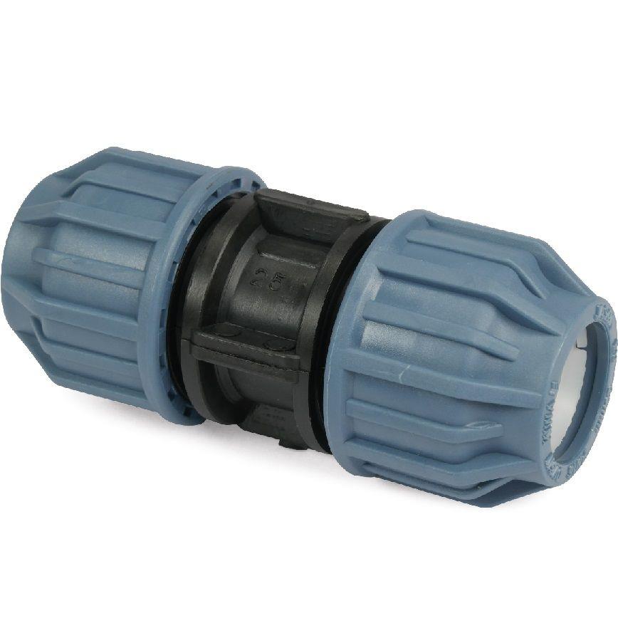 Compression Plain Coupler Fitting Lawn Watering Irrigation Systems