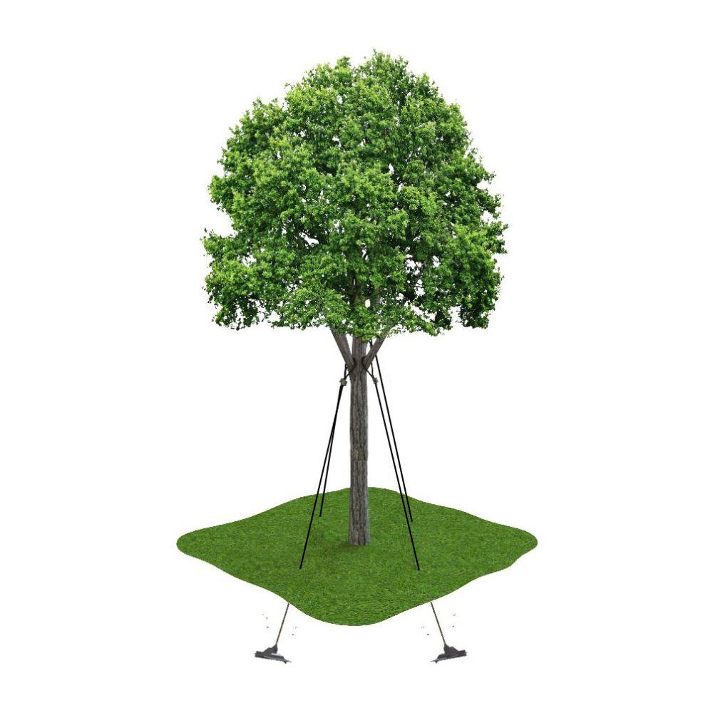 gt Large Tree Securing System Tree Anchoring Greentech