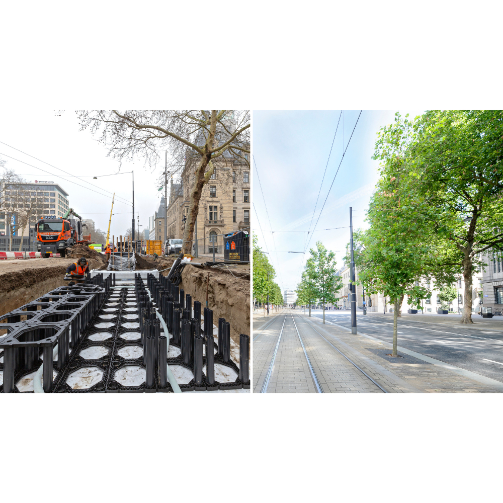 Green-tech Specifier launch new Urban Tree Planting Cell System  at FutureBuild 2023