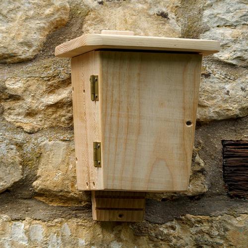 Original Bat Box with Double Chamber Wildlife Nest Boxes Greentech